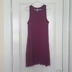 Sharagano, Size 12, Maroon/Purple